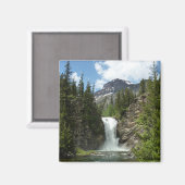 グレイシャランニングー国立公園の秋ズイーグル マグネット (正面/裏面)