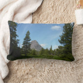 グレイシャーナショナルパークのアスターパークトレイル ランバークッション (ブランケット)