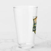 グレイシャーナショナルパークイラストレーショントラベルヴィンテージ タンブラーグラス (右)