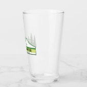 グレイシャーナショナルパークグリーンストライプ タンブラーグラス (左)