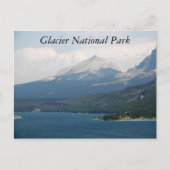 グレイシャーナショナルパークセントメアリーレイクトラベル ポストカード (正面)