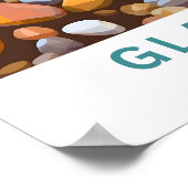 グレイシャーナショナルパークトラベルプリント ポスター (角)