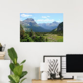 グレイシャーナショナルパークノースウエストモンタナ ポスター (ホームオフィス)