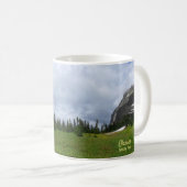 グレイシャーナショナルパークマウンテンメドウフォトマグカップ マグカップ (正面右)