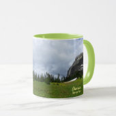 グレイシャーナショナルパークマウンテンメドウフォトマグカップ マグカップ (正面右)