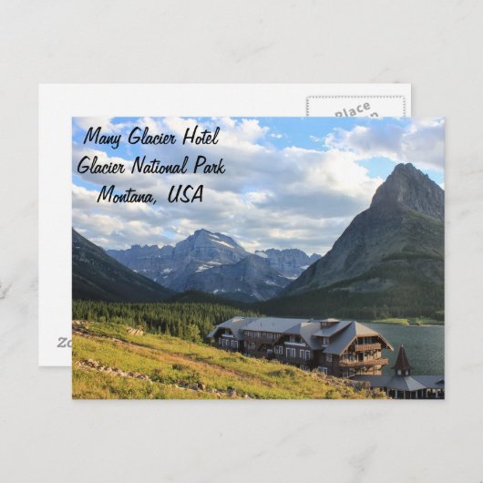 グレイシャーナショナルパークマルチグレイシャーホテル ポストカード (正面/裏面)