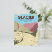グレイシャーナショナルパークモンタナトリプルディバイドピーク ポストカード (スタンド正面)