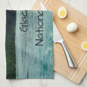 グレイシャーナショナルパークモンタナ キッチンタオル (四つ折り)