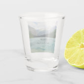 グレイシャーナショナルパークモンタナ ショットグラス (裏面)