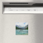 グレイシャーナショナルパークモンタナ マグネット (インサイチュ (食洗機))