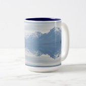 グレイシャーナショナルパークレイクマクドナルド ツートーンマグカップ (正面右)