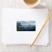 グレイシャーナショナルパーク住所 シール (インサイチュ)