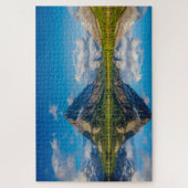 グレイシャーナショナルパーク山グラインネル ジグソーパズル (縦)