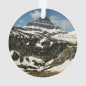 グレイシャーパークのローガンパスからレイノルズマウンテン オーナメント (裏面)