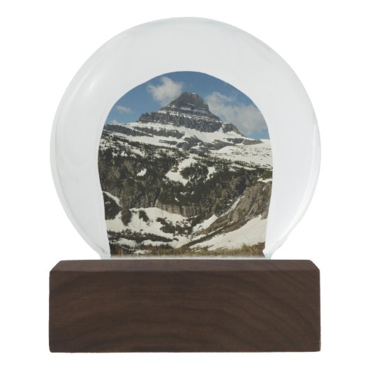 グレイシャーパークのローガンパスからレイノルズマウンテン スノーグローブ (正面)