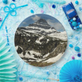 グレイシャーパークのローガンパスからレイノルズマウンテン ペーパープレート (パーティー)