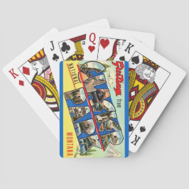 グレイシャーパークグリーティングポストカードトランプ トランプ