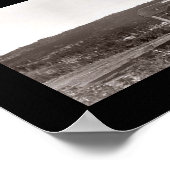 グレイシャーパークサンライズフォト1916 ポスター (角)