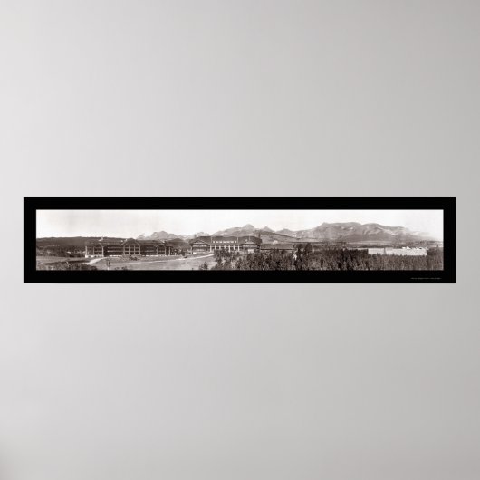 グレイシャーパークサンライズフォト1916 ポスター (正面)