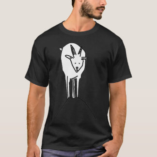 グレイシャーパークヤギデザイン Tシャツ