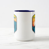 グレイシャーピークワシントンサンライズ ツートーンマグカップ (中央)