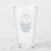 グレイシャーベイナショナルパークアラスカオルカアートヴィンテージ タンブラーグラス (裏面)