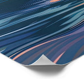 グレイシャーベイナショナルパークアラスカクジラヴィンテージ ポスター (角)