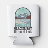 グレイシャーベイナショナルパークアラスカヴィンテージ 缶クーラー (裏面)