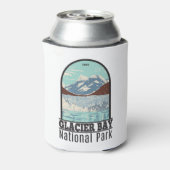 グレイシャーベイナショナルパークアラスカヴィンテージ 缶クーラー (缶裏面)