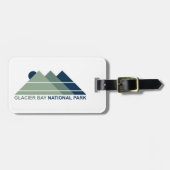 グレイシャーベイナショナルパークマウンテンサン ラゲッジタグ (正面横)