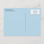 グレイシャーベイ国立公園のベアトラック山 ポストカード (裏面)