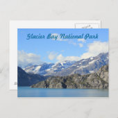 グレイシャーベイ国立公園、アラスカのはがき ポストカード (正面/裏面)