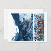 グレイシャーベイ国立公園 – アラスカ統一された州 ポストカード (正面/裏面)