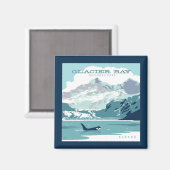 グレイシャーベイ国立公園 |オルカ マグネット (正面/裏面)