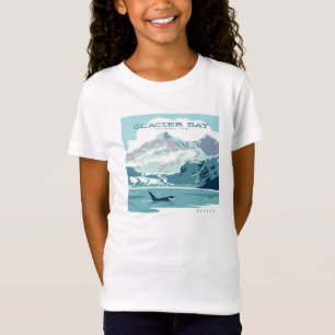 グレイシャーベイ国立公園 オルカ Tシャツ