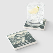 グレイシャーベイ国立公園 ストーンコースター (横)