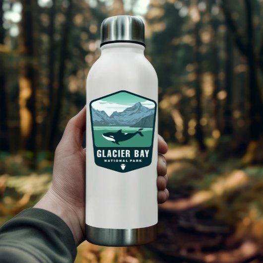 グレイシャーベイ国立公園 |ダイカットのシール シール