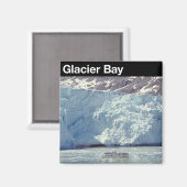 グレイシャーベイ国立公園 マグネット (正面/裏面)