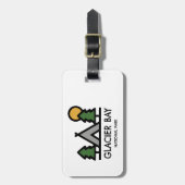 グレイシャーベイ国立公園 ラゲッジタグ (正面縦)