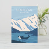 グレイシャーベイ国立公園 招待状 (スタンド正面)