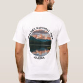 グレイシャーベイ国立公園 Tシャツ (裏面)