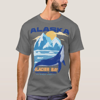 グレイシャーベイ国立公園 Tシャツ