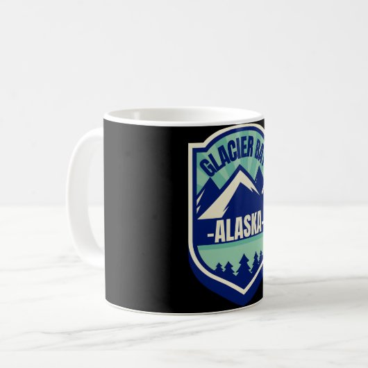 グレイシャーベイ�オーストラリア�sコースタルジュエル コーヒーマグカップ (正面左)