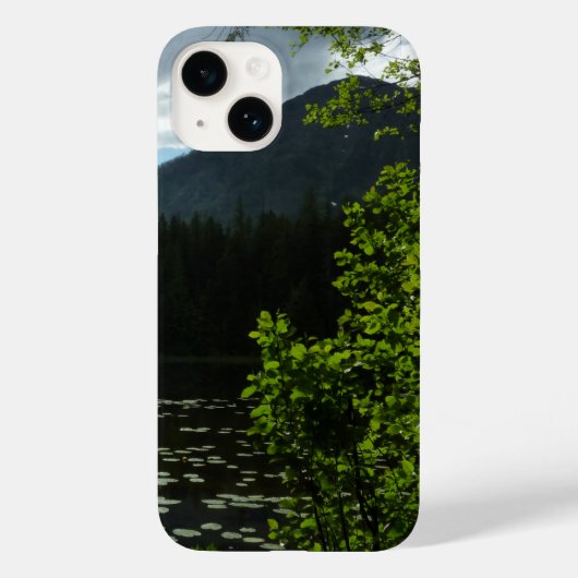 グレイシャー国立公園のジョンズレイクI Case-Mate iPhoneケース (裏面)