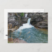 グレイシャー国立公園のセント・メアリー秋II ポストカード (正面/裏面)