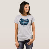 グレイシャー・ナショナルパーク モンタナ州 Tシャツ (正面フル)