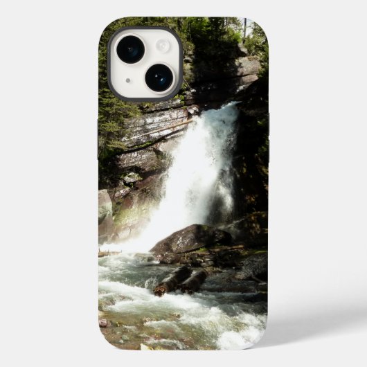 グレイシャー・ナショナル・パークのベアリング滝 Case-Mate iPhoneケース (裏面)