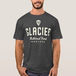 グレイシャー・ナショナル・パーク 1910 アローヘッド タン Tシャツ
