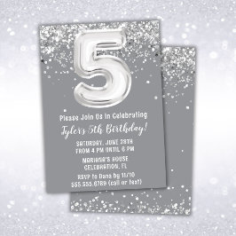グレイシルバー5thバースデーパーティー 招待状