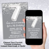 グレイシルバー7thバースデーパーティー 招待状